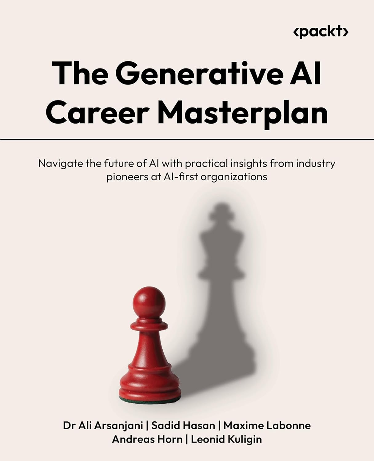 The Generative AI Career Masterplan book cover